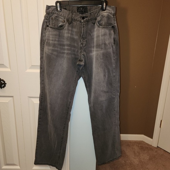 Lucky Brand Other - Lucky Brand Mens Jeans 221 Size 32x34 Original Straight Jeans‎ Gray Wash